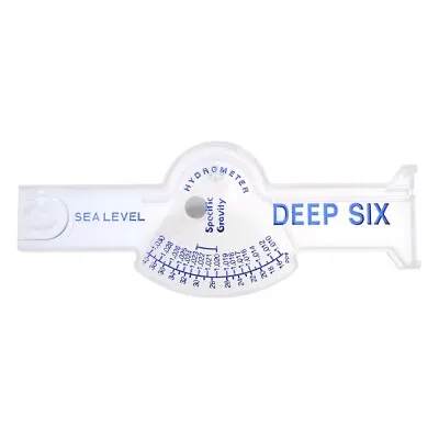 Specific Gravity Hydrometer Aquarium Gravimeter Salt Water • £9.99