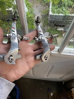$325 • Buy Vintage Campagnolo Colnago Pantograph Road Bike Brake Calipers W/Italian Colors!
