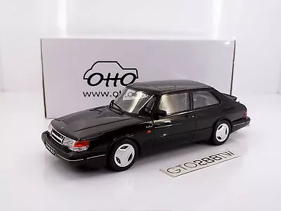 OTTO 1:18 Scale Saab 900 Turbo Mk.1 1989(Black) /Ottomobile OT678 • $225