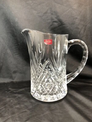 £24 • Buy CRISTAL D'ARQUES LONGCHAMP LARGE JUG Crystal Heavy Elegant