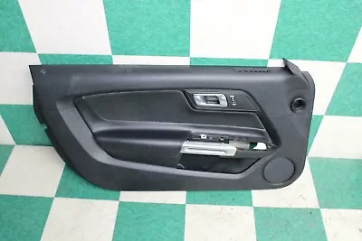 15-17 Mustang Convertible Black Driver Side Left LH Door Trim Panel OEM • $103.99