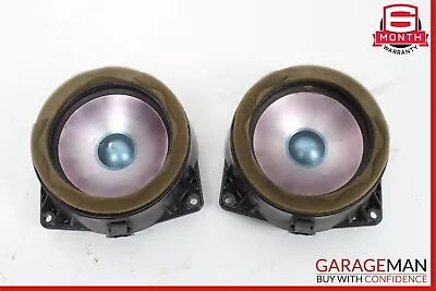 01-09 Mercedes W209 CLK500 Front Right & Left Door Audio Sound Speaker Set Of 2 • $66