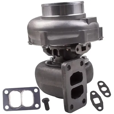 T70 Turbocharger T3 Twin Scroll Flange Oil A/R .70 A/R 70 Turbo  V Band Oil Cold • $179.89