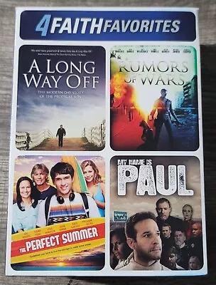 4 Faith Favorites My Name Is Paul - The Perfect Summer Christian DVD Box Set • $13.95