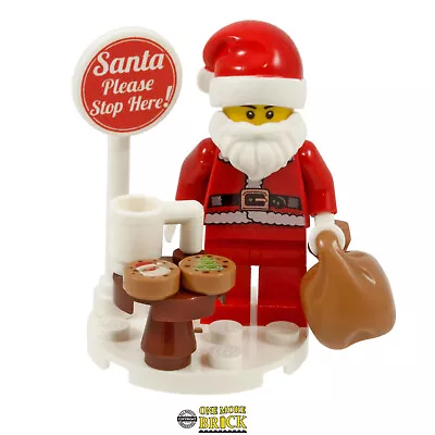 Santa LEGO Minifigure - Father Christmas Figure | All Parts GENUINE LEGO • £11.99