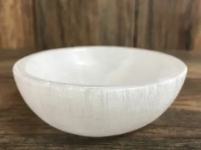 XL 6  Selenite  Charging  Bowl White Crystal Stone Reiki CHARGE Healing Cleansin • $49.98