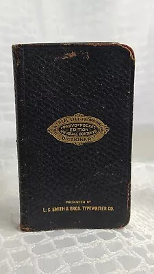 Universal Self-Pronouncing Dictionary “Parvo” Pocket Ed Unusual Content 1923 XT1 • $9.99
