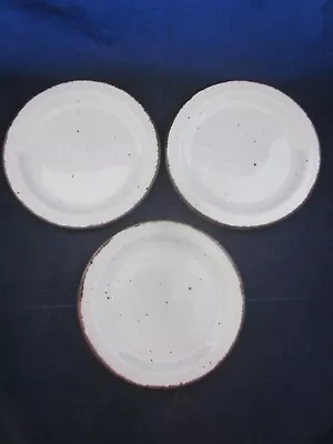 WEDGWOOD MIDWINTER Stonehenge Creation Bread Butter Dessert 7  Plate Set Of 3 • $44.95