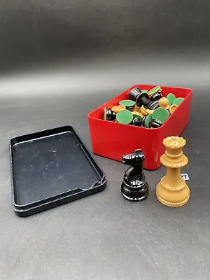 $24.99 • Buy Vintage Jagues Chessmen Set Original Box Complete Made In USA