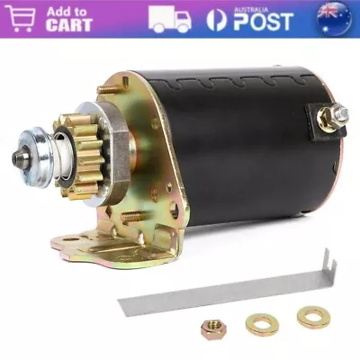 Starter Motor 693552 Replaces For Briggs And Stratton 693551 Ride On Mower 14TH • $51.61