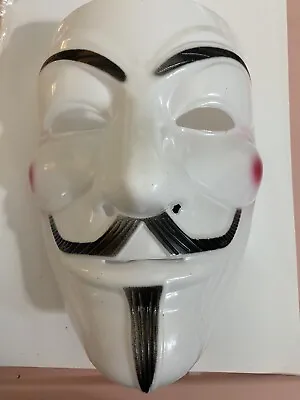 $8 • Buy V For Vendetta Mask Guy Fawkes Anonymous Hacker Halloween Party Mask Cosplay NEW