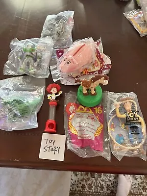 MCDONALDS HAPPY MEAL TOYS 1999 DISNEY'S TOY STORY 2 Lot Buzz Lightyear Woody • $13.95