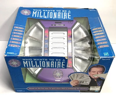 £28.67 • Buy Tiger Electronics Who Wants To Be A Millionaire Electronic Game Complete 2001