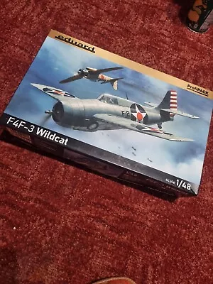 Grumman F4F-3 Wildcat 1/48 Scale (EDUARD) • £20