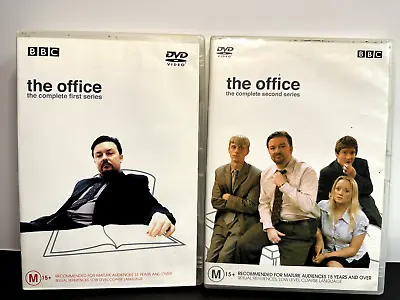 The Office UK Season BBC ABC Season 1 & 2 DVD 3 Discs Region 4 Australia • $12.95