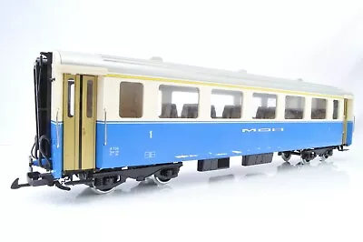 LGB G Gauge - 35670  MOB  All 1st Passenger Coach In Blue And Cream - Boxed • £169.95