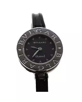 Pre Loved BVLGARI  Watches Zero One Stainless Steel Silver Black Auth 45729 • $1562