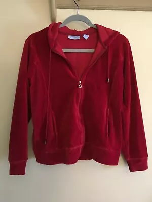 Pacer Women's Soft Red Jacket Coat Size PS Small ~ Zipper ~ Front Pockets  • $18