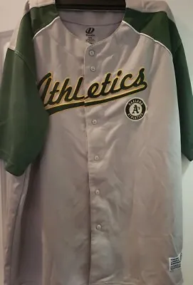 Oakland Athletics A's Dynasty Series Jersey Size Adult XXL Stitched MLB Genuine • $24.99