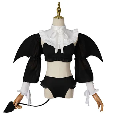 My Dress Up Darling Kitagawa Marin Cosplay Demon Costume Halloween Dress Suit • $76.40