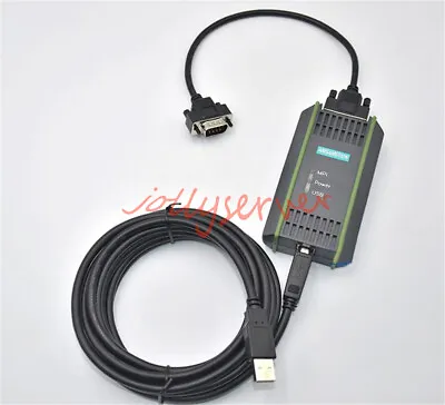 $35.90 • Buy PLC Cable For Siemens S7 200/300/400 Adapter 6ES7 972-0CB20-0XA0 USB-MPI