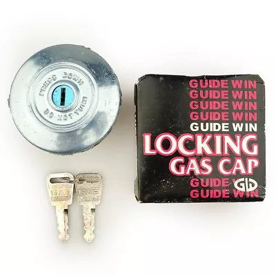 Guide Win Locking Gas Cap With Keys NOS Fits Universal Vintage Car GW022   • $50