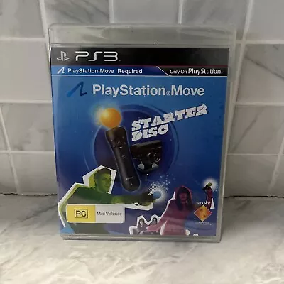 Playstation Move Starter Disc PS3 Playstation 3 Game Brand New SEALED • $7