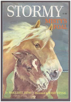 Stormy: Misty's Foal By Marguerite Henry PAPERBACK Chincoteague 2 VIRGINIA • $4