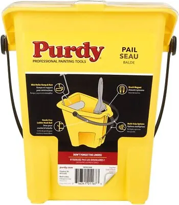 Purdy Painter's Pail Mini Roller Multi Grip Handle With Brush Magnet • £13.98
