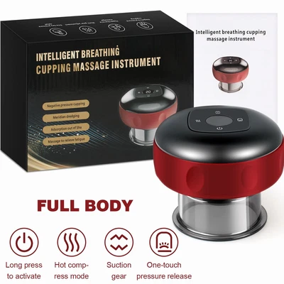 $20.99 • Buy Smart Electric Cupping Massage Device Negative Pressure Scraping Vacuum Suction