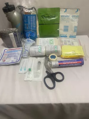 £10.99 • Buy First Aid Kit Bag Medical Emergency Kit. Travel Home Car Taxi Workplace