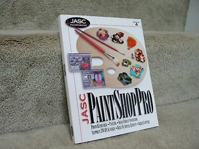JASC Paint Shop Pro Version 4; 1996; MANUAL ONLY; Paperback • £2.77