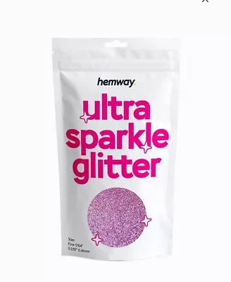 10g Glitter Festival Ultra Sparkle Nail Art Craft - Pink Holographic • £5