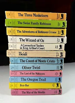 Lot Of 12 Moby Books Illustrated Classic Pocket Editions Hard To Find Titles VG • $49