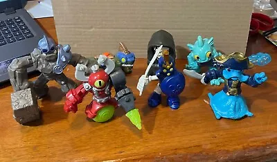 Skylanders Figures McDonald's Toys Lot Of 7 (Kaos Drobot Magna Charge & More) • $14.98