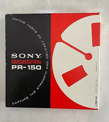 Sony Pr-150 7  Reel To Reel Tape Mint Condition • £9.52
