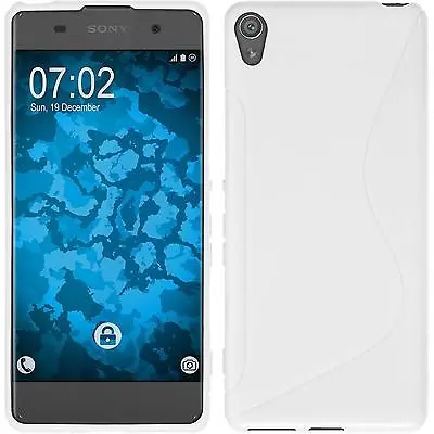 $11.63 • Buy Silicone Case For Sony Xperia XA Weiß S-STYLE +2 Protector