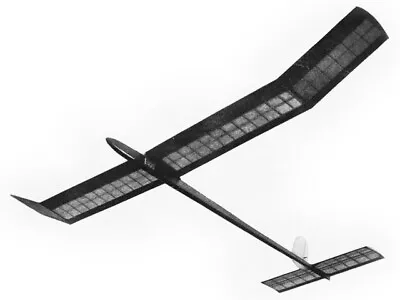 'Aquarius' KK Free Flight Model Glider ~ Laser-cut Balsa Rib Sets • £25