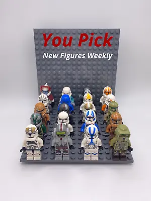 LEGO Star Wars Clone Minifigures - YOU PICK! - Clone Troopers - ALL TYPES! • $1