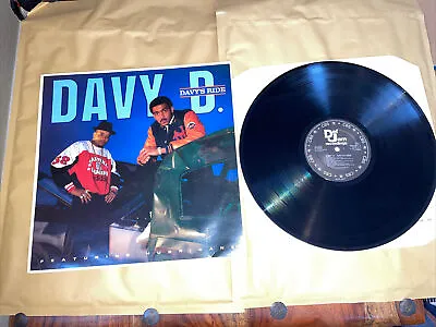 Davy D Featuring Hurricane - Davy's Ride - 12” Lp A1/B1 1987 Vgc+/ex.con+ • £10