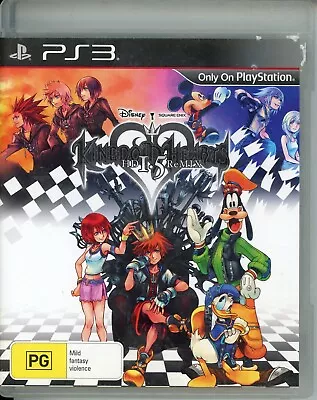 Kingdom Hearts HD 1.5 ReMIX Sony PS3 - Free Post - AU Stock - CiB • $10.50