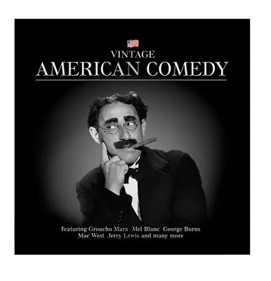 American Comedy By Groucho Marx Jerry Lewis Mel Blanc Mae West VINTAGE CD • £4.99