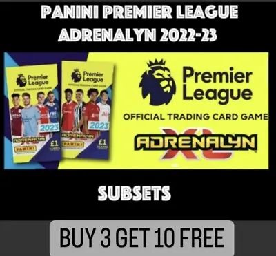 £0.99 • Buy Panini Premier League Adrenalyn 2022 - 2023 Subsets Shiny Foil #370 - #468