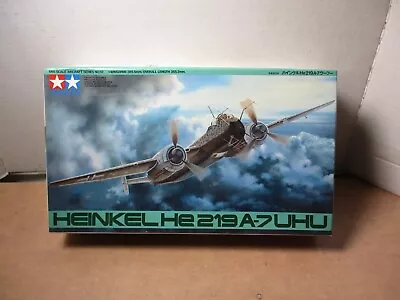 1/48 Tamiya Heinkel He 219 A-7 Uhu #57 Airplane Model Kit • $29.99
