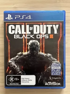 Call Of Duty Black Ops Iii (sony Ps4 Game  R18+) • $19.95