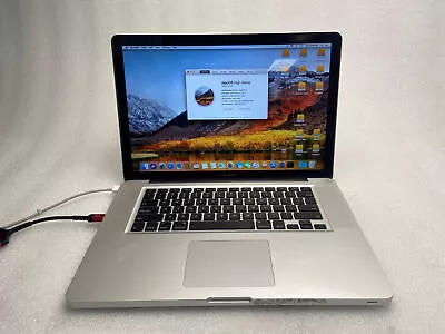 $60 • Buy MacBook Pro 15 A1286 2011 Core I7-2675QM @ 2.2GHz 8GB RAM 500GB HDD HIGH SIERRA