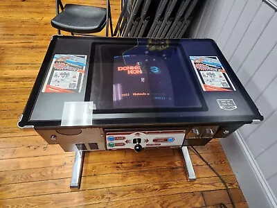 Excellent 1982 Nintendo DONKEY KONG 3 Cocktail Video Arcade Game - FREE SHIPPING • $3795