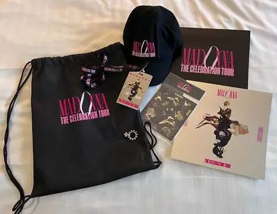 Madonna VIP Celebration Gift Package Hat Bag Charm Lithograph Candy Bag • $65