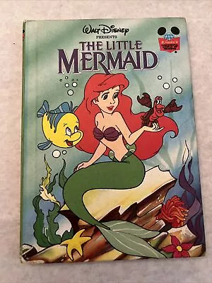 Walt Disney's Wonderful World Reading The Little Mermaid 1993 1st Ed Book Club • $8