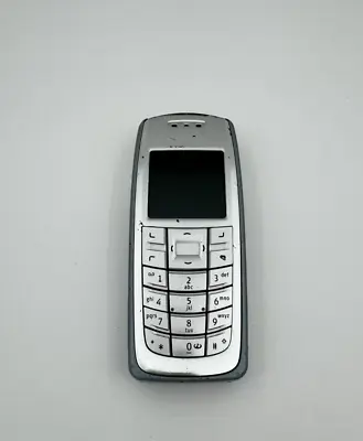 Nokia 3120B / T-MOBILE/ Vintage Cell Phone / SILVER / Cellphone/ Cellular • $4.35